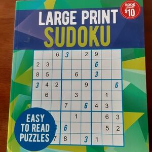 Sudoku Large Print Puzzle Book